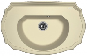 Мойка кухонная керамогранитная Florentina ЭМИЛИЯ 20.340.D0900.202 90*55 см. шампань