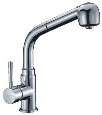 Смеситель WasserKRAFT MAIN 4166 для кухонной мойки с вытяжной лейкой