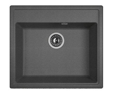 Мойка кухонная из литьевого мрамора Dr. Gans НИКА 570 25.070.D0570.411 57*51 см. графит Мойка кухонная из литьевого мрамора Dr. Gans НИКА 570 25.070.D0570.411 57*51 см. графит