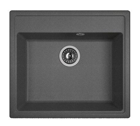 Мойка кухонная из литьевого мрамора Dr. Gans НИКА 570 25.070.D0570.411 57*51 см. графит Мойка кухонная из литьевого мрамора Dr. Gans НИКА 570 25.070.D0570.411 57*51 см. графит