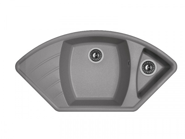 Мойка кухонная из литьевого мрамора Dr. Gans ГАБИ 25.050.E1015.410 101,5*51 см. везувий Мойка кухонная из литьевого мрамора Dr. Gans ГАБИ 25.050.E1015.410 101,5*51 см. везувий
