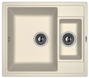 Мойка кухонная керамогранитная Florentina ЛИПСИ 580K 20.210.D0580.201 58*51 см. жасмин