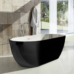Ванна акриловая Ravak FREEDOM XC00100020_RAL_BLACK  