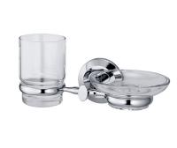 Стакан и мыльница навесной WasserKRAFT RHEIN K-6226  