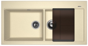 Мойка кухонная керамогранитная Florentina РОССАНА 20.335.E1000.202 100*51 см. шампань