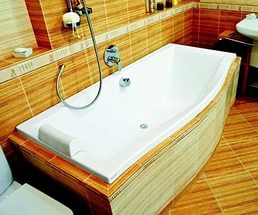 Ванна акриловая Ravak MAGNOLIA C6010P0000 180x85 см. 