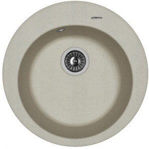 Мойка кухонная керамогранитная Florentina НИКОСИЯ 20.135.B0510.305 51*51 см. грей