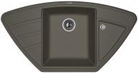 Мойка кухонная керамогранитная Florentina ЛИПСИ 980C 20.180.D0980.302 98*51 см. антрацит