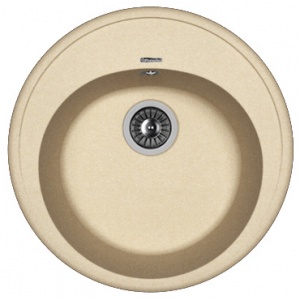 Мойка кухонная керамогранитная Florentina ЛОТОС 510 20.290.B0510.104 51*51 см. бежевый