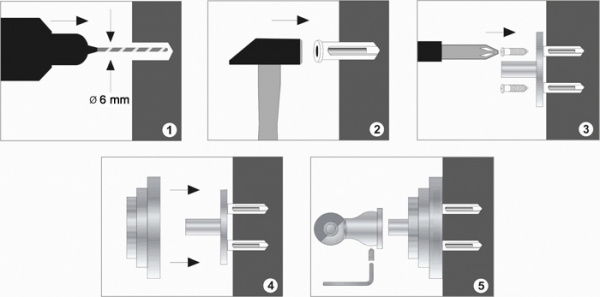 Стакан и мыльница навесной WasserKRAFT AMMER K-7026  
