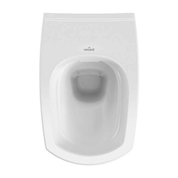 Унитаз навесной Cersanit CITY NEW CLEAN ON S-MZ-CITY-COn-S-DL-w безободковый 
