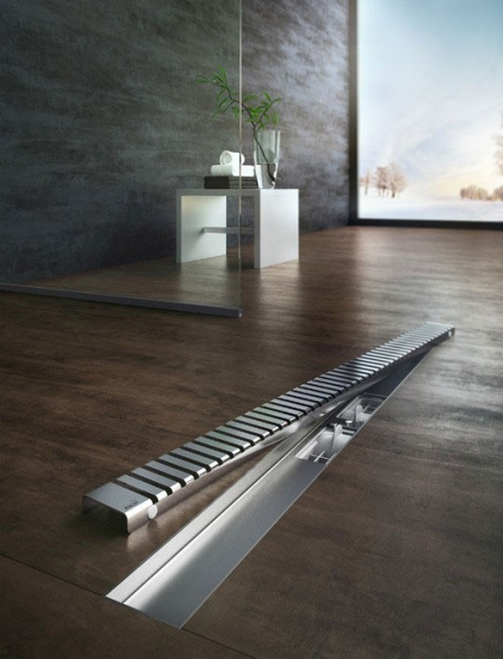 Решетка для душевого канала Alcaplast  LINE-750L   Решетка для душевого канала Alcaplast  LINE-750L