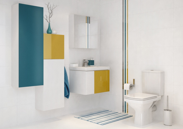 Раковина Cersanit COLOUR S-UM-COL60/1-w 60  Раковина Cersanit COLOUR S-UM-COL60/1-w 60